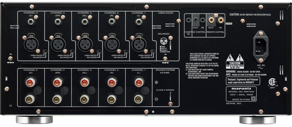 Marantz MM7055 - Amplificateur de puissance 5 canaux 140Watts/canal