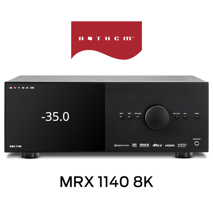 Anthem MRX1140 8K - Récepteur cinéma maison 140Watts 11.2 canaux