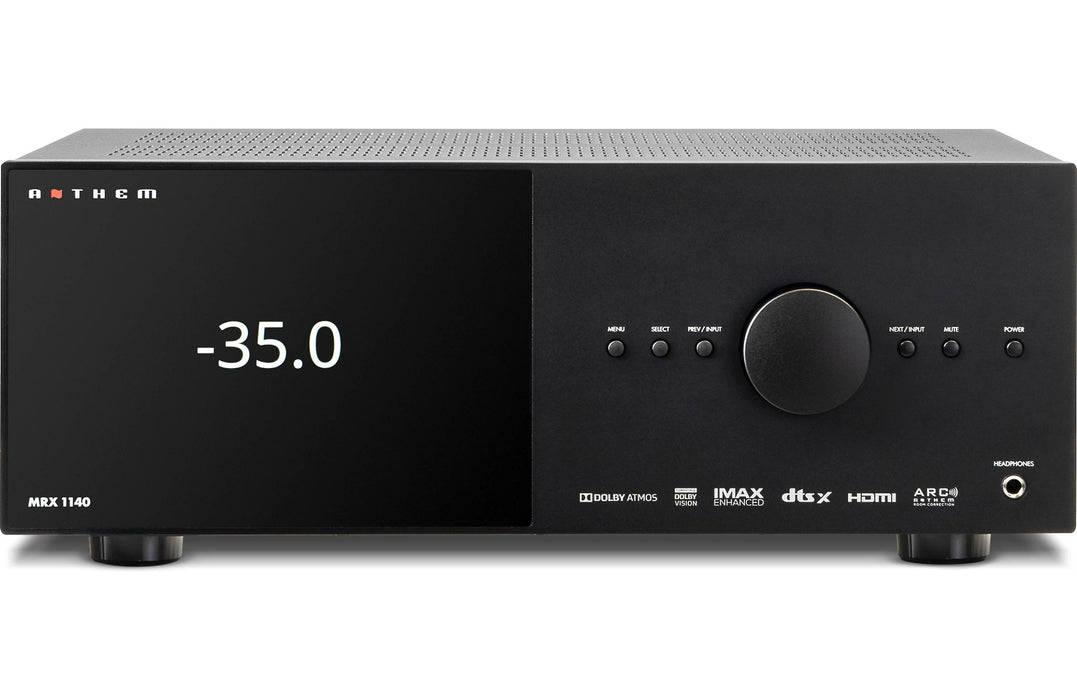 Anthem MRX1140 8K - Récepteur cinéma maison 140Watts 11.2 canaux