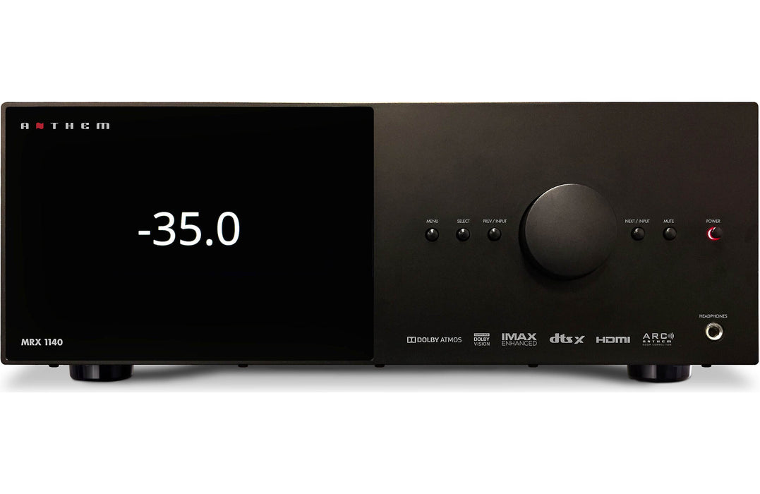 Anthem MRX1140 8K - Récepteur cinéma maison 140Watts 11.2 canaux