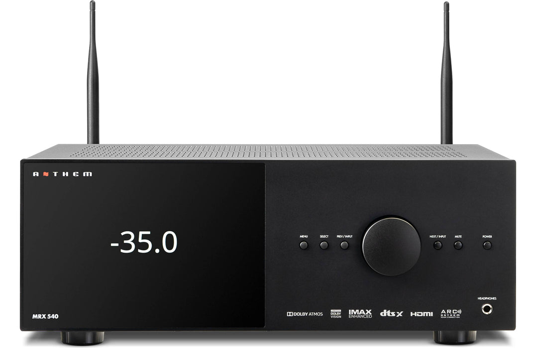 Anthem MRX540 8K - Récepteur cinéma maison 100Watts 5.2 canaux