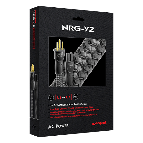 AudioQuest - Câble d'alimentation tripolaire calibre 17AWG Série NRGY2