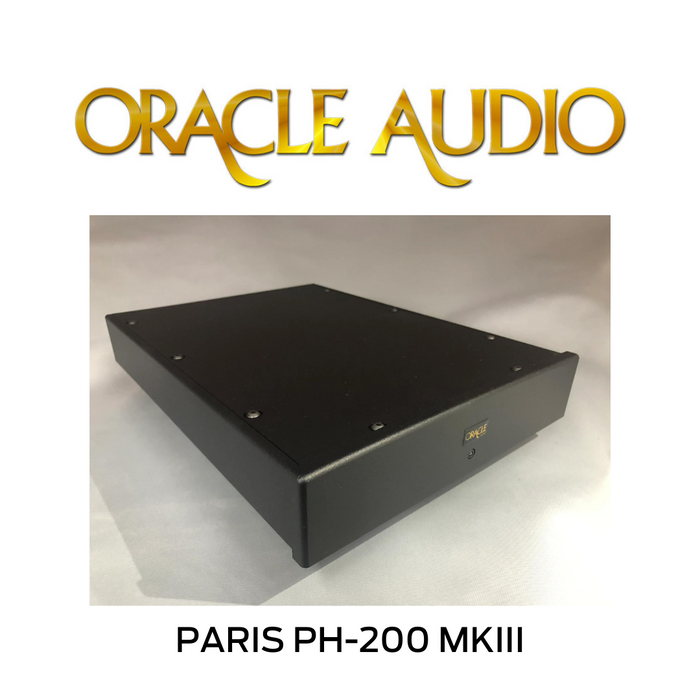 Oracle Audio PH-200 MKIII - Préamplificateur Phono avec étape supplémentaire de régulation du signal
