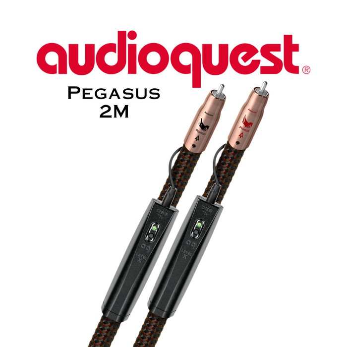 Audioquest Pegasus - Câble d'interconnexions RCA 72 V DBS XLR (paire)