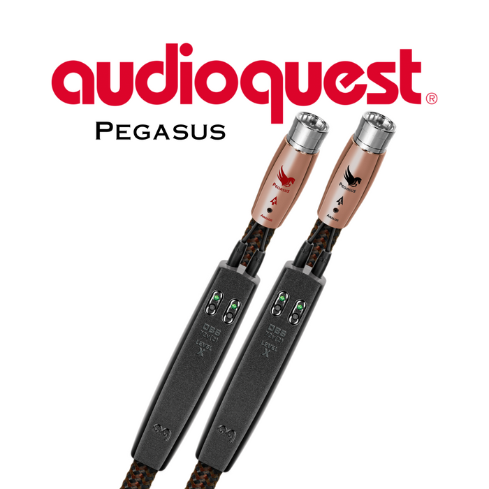 Audioquest câbles audio XLR Interconnexions analogiques « Mythical Horses »