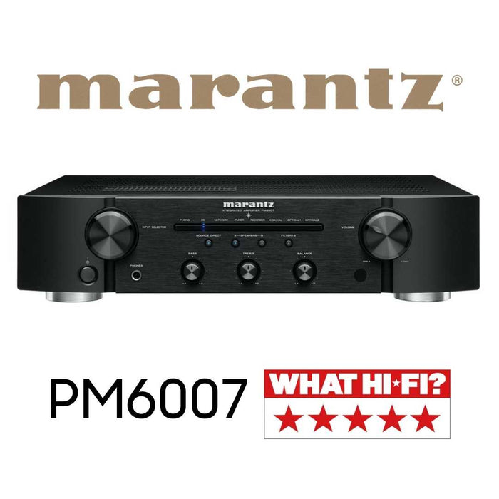 Marantz PM6007 - Amplificateur stéréo intégré 45W/C, étage phono MM de haute qualité