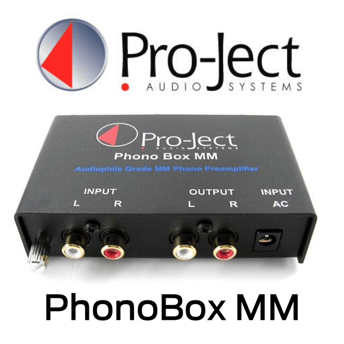 Pro-Ject Phono Box MM - préamplificateur phono idéal pour tous les système audio haute fidélité!