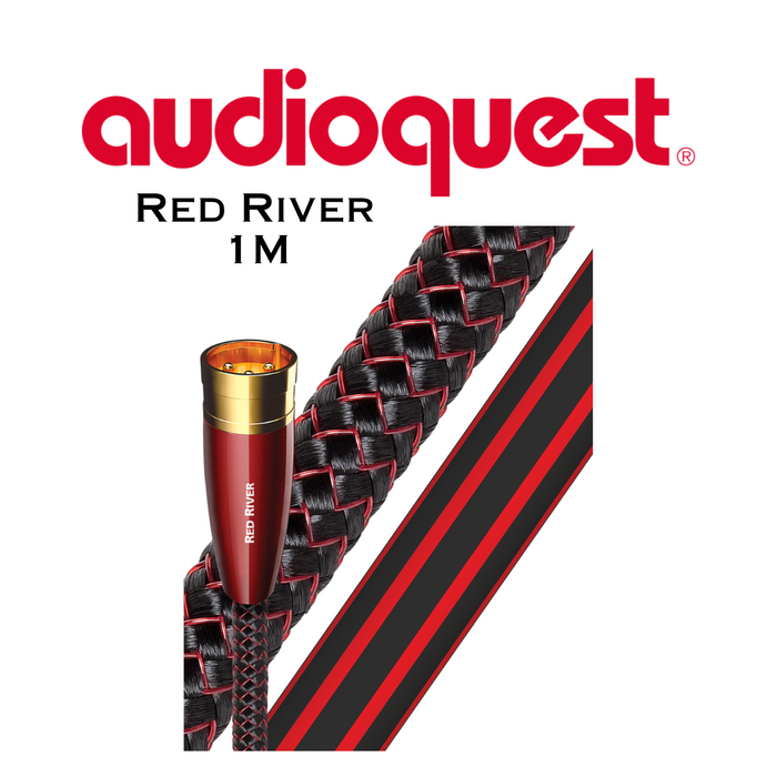 AudioQuest - Câbles analogiques XLR RedRiver