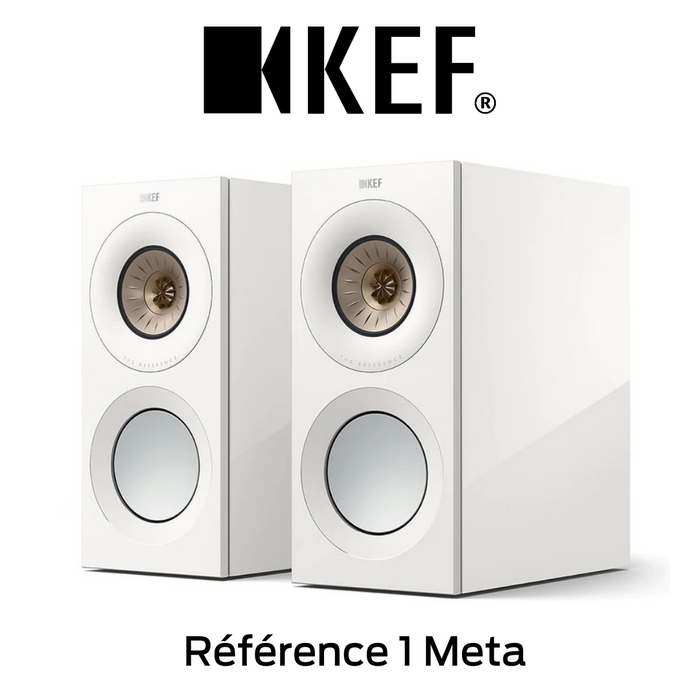 KEF REFERENCE 1 Meta - Enceintes d'étagère pour tout audiophile!