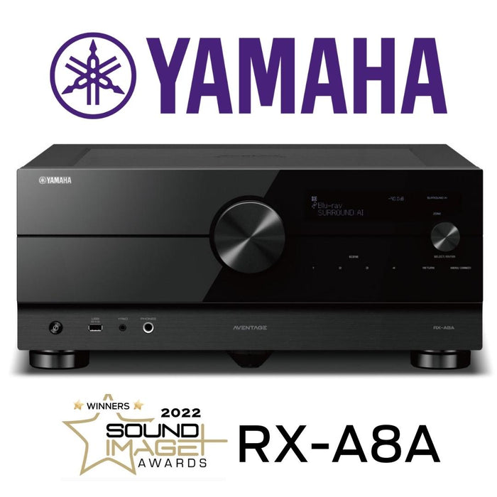 Yamaha RXA8A - Récepteur cinéma maison AVENTAGE MusicCast 8K
