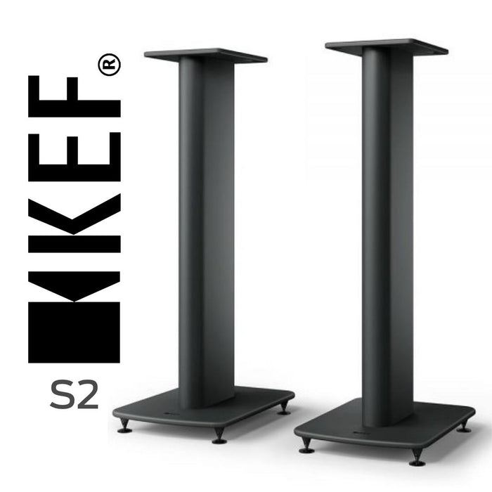 KEF - Supports d'enceintes 25.9po dédiés pour enceintes d'étagère LS50 Meta, LS50 Wireless II S2