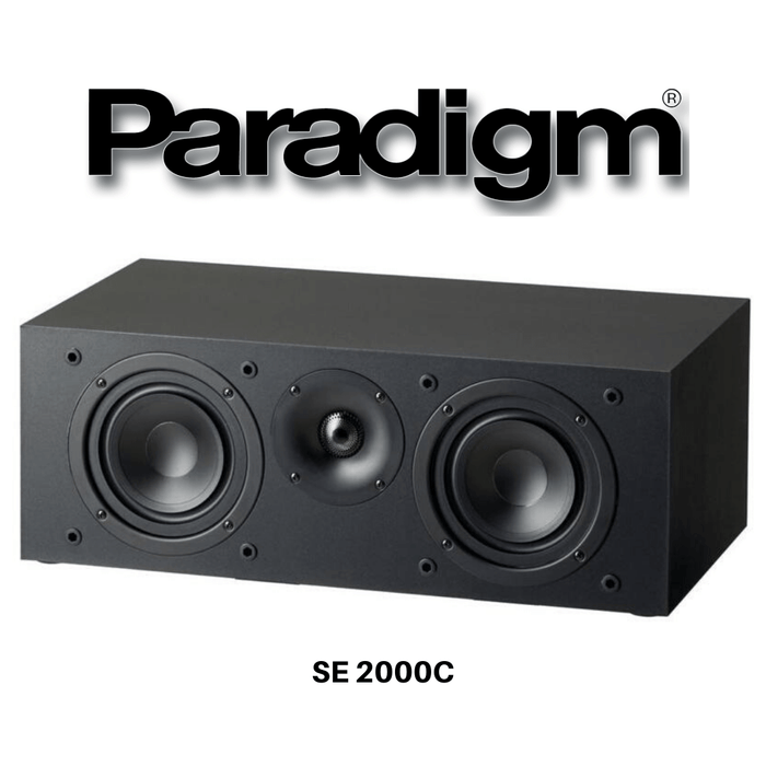 Paradigm SE2000C- Enceinte de canal central Série Monitor SE
