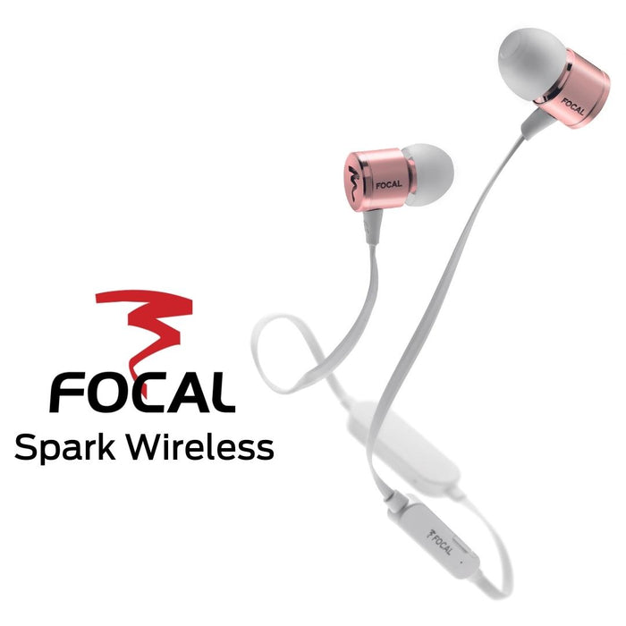  Focal Spark Wireless Rose-Gold - Casque Intra-Auriculaire sans fil! Avec Spark Wireless, l’émotion se vit partout, instantanément et en totale liberté!