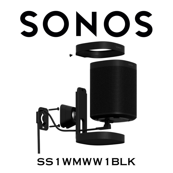 Sonos SS1WMWW - Support mural pour Sonos One, One SL et Play:1