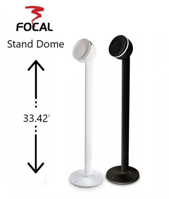 Focal Support Dôme - Supports (2) enceintes compactes 33.42'' haut