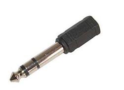 Adaptateur audio 1/8" à 1/4" (3.5 mm à 6.35 mm) Stereo