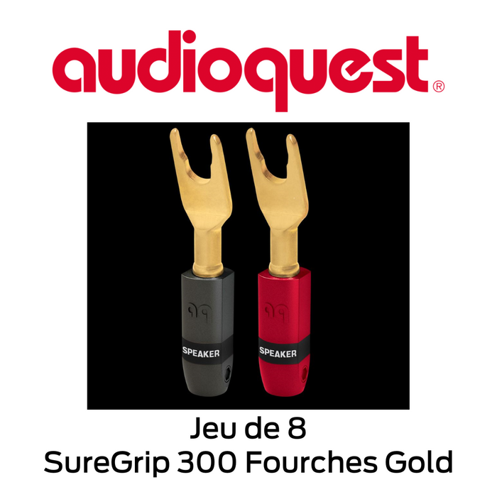 Audioquest SureGrip 300 Fourches Gold