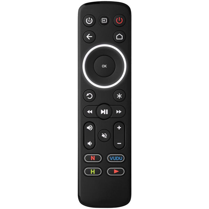 OneForAll URC-7935 - Télécommande Streamer: Contrôle aisé de votre boîtier multimédia, TV et de votre barre de son!Diffusez le contenu de votre choix dans les meilleures conditions à l’aide de cette télécommande aux touches entièrement rétroéclairées.