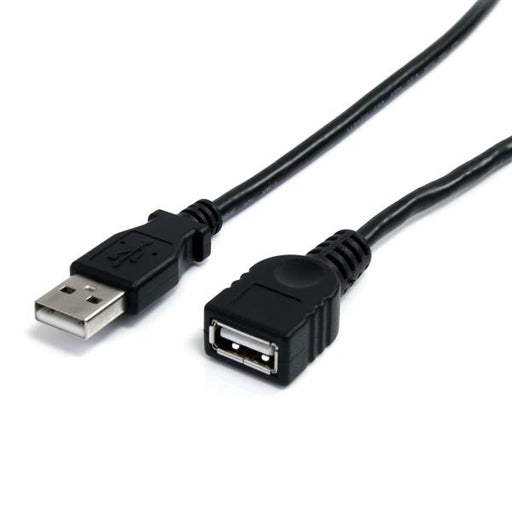 StarTech - Câble d'Extension Mâle/Femelle USB 2.0 de 1.80m - Rallonge USB - USBEXTAA6BK