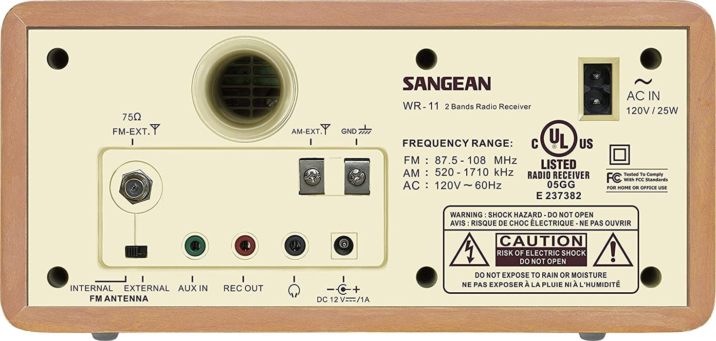 Sangean - Radio portable AM/FM haute performance WR11