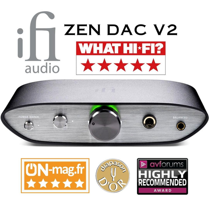 iFi Audio ZEN DAC V2 - Amplificateur d'écouteur/DAC