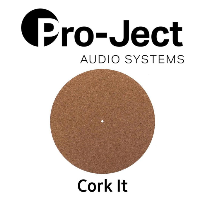 Pro-Ject Cork IT - Tapis d'amortissement des résonances de plateaux de table tournante en métal