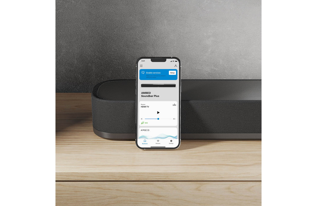 Sennheiser AMBEO Soundbar Plus - 400 watts, 9 HP, Dolby Atmos