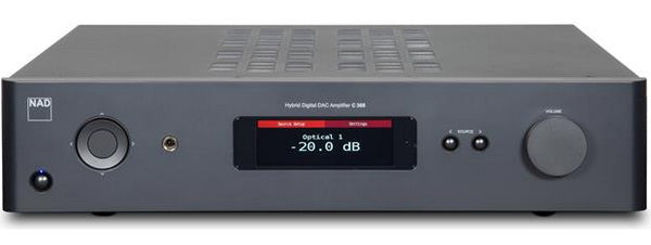 NAD C368 - Amplificateur stéréo 80W/C, entrée Phono, BluOS