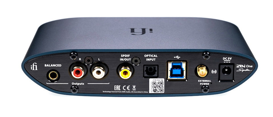 iFi Audio ZEN DAC Signature V2 - DAC Bluetooth avec connexion USB et S/PDIF