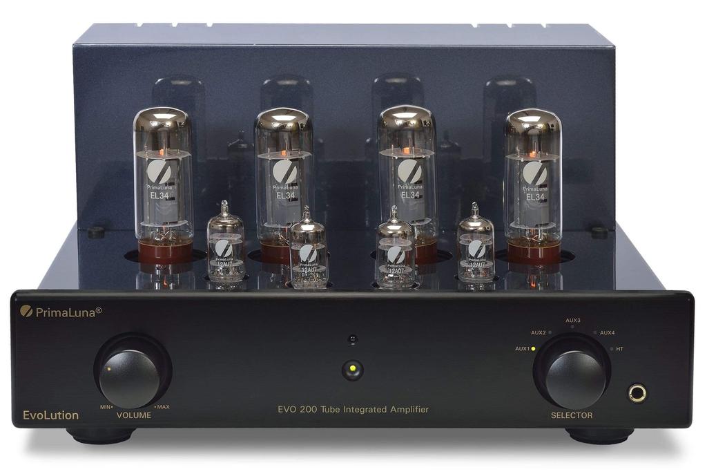PrimaLuna EVO 200 - Amplificateur stéréo 44 W/C à tubes (Noir, Démonstrateur)