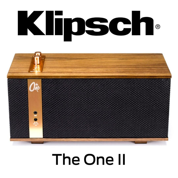 Klipsch The One II - Radio portable Bluetooth 30 Watts cabinet élégant