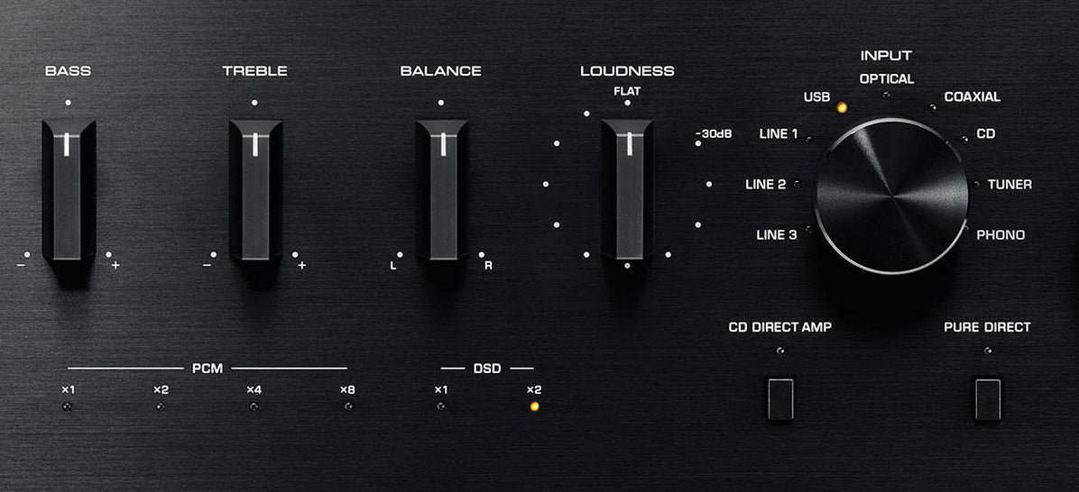 Amplificateur Yamaha AS801 : châssis haute rigidité, 100W/Canal
