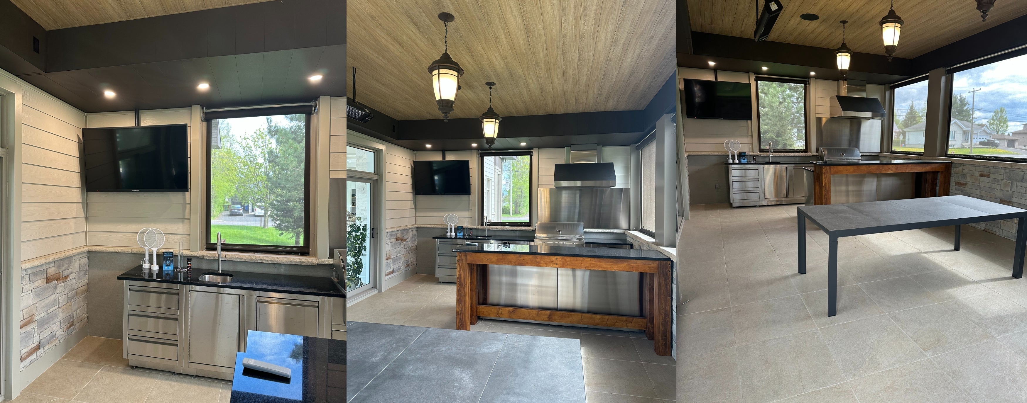 Un espace extérieur pensé pour le confort et l’image!