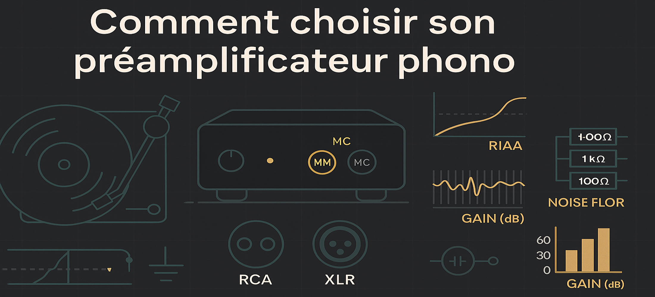 Comment choisir un préamplificateur phono pour table tournante audiophile