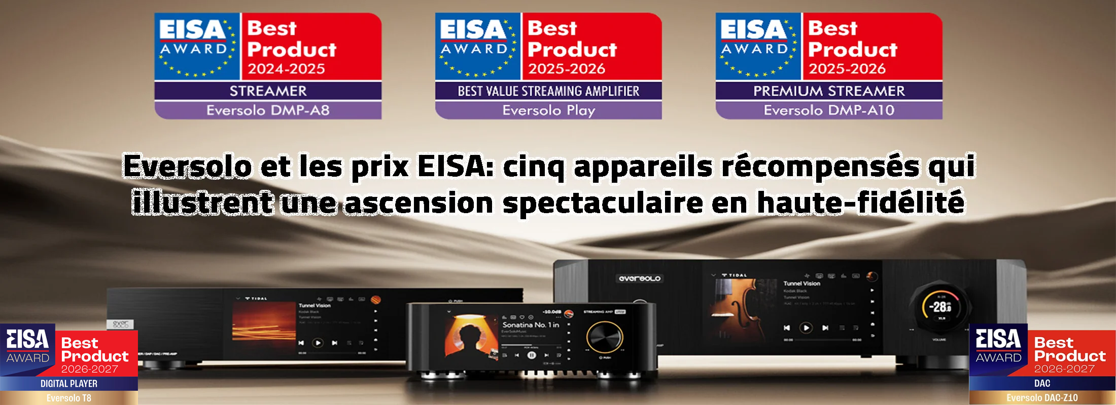 Récompenses EISA Eversolo
