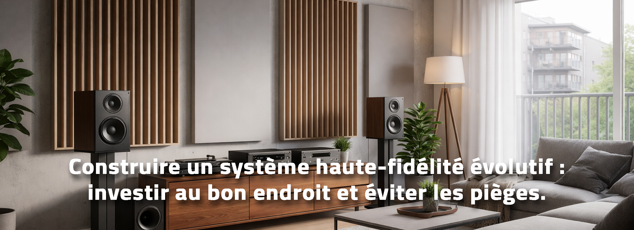 Construire un système haute-fidélité évolutif : investir au bon endroit et éviter les pièges.