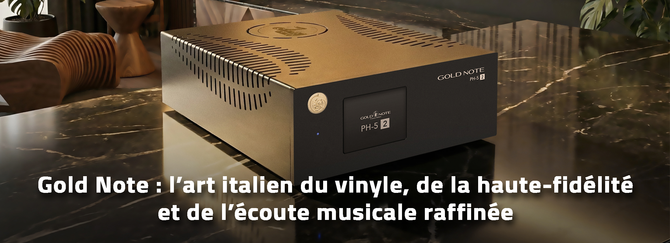 Gold Note : l’art italien du vinyle, de la haute-fidélité et de l’écoute musicale raffinée