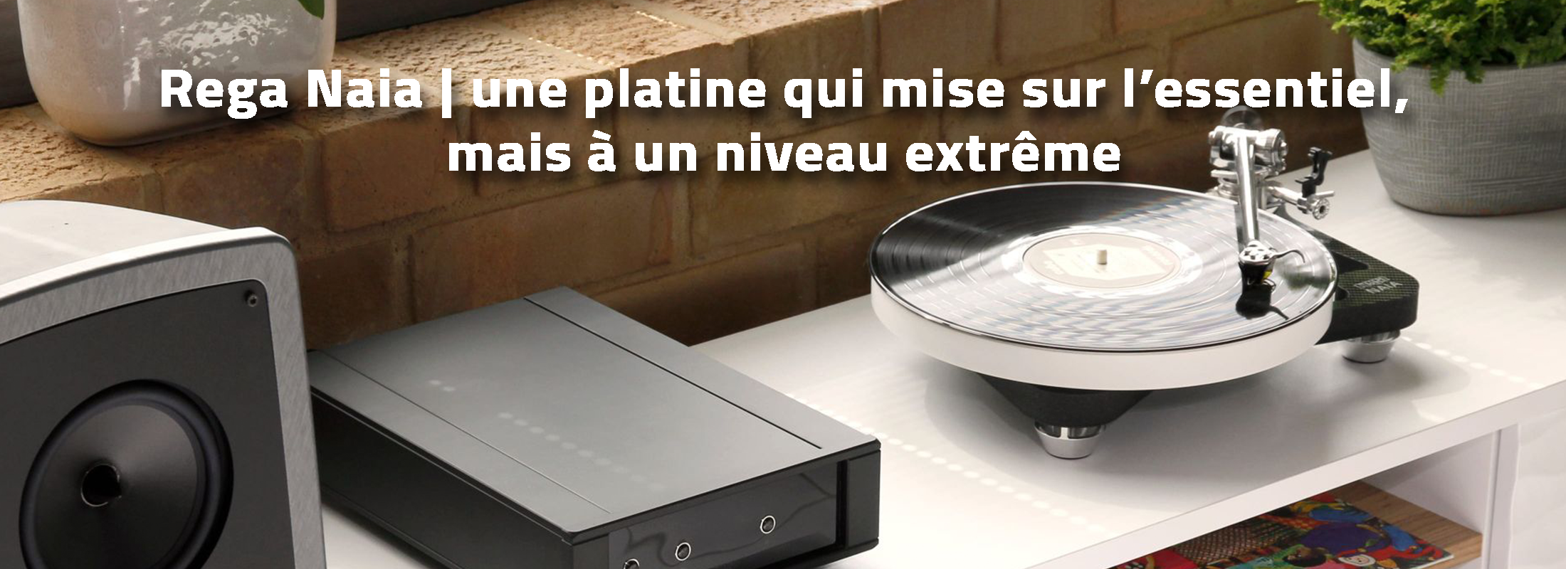 Blogue rega naia, une platine qui mise sur l'essentiel, mais à un niveau extrême.