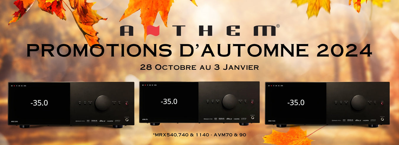 Promotions d'automne ANTHEM 2024