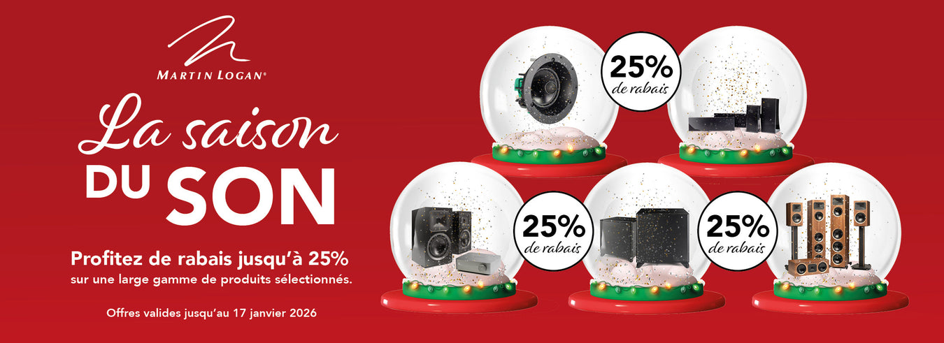 Martin Logan | La Saison du Son 2025-2026