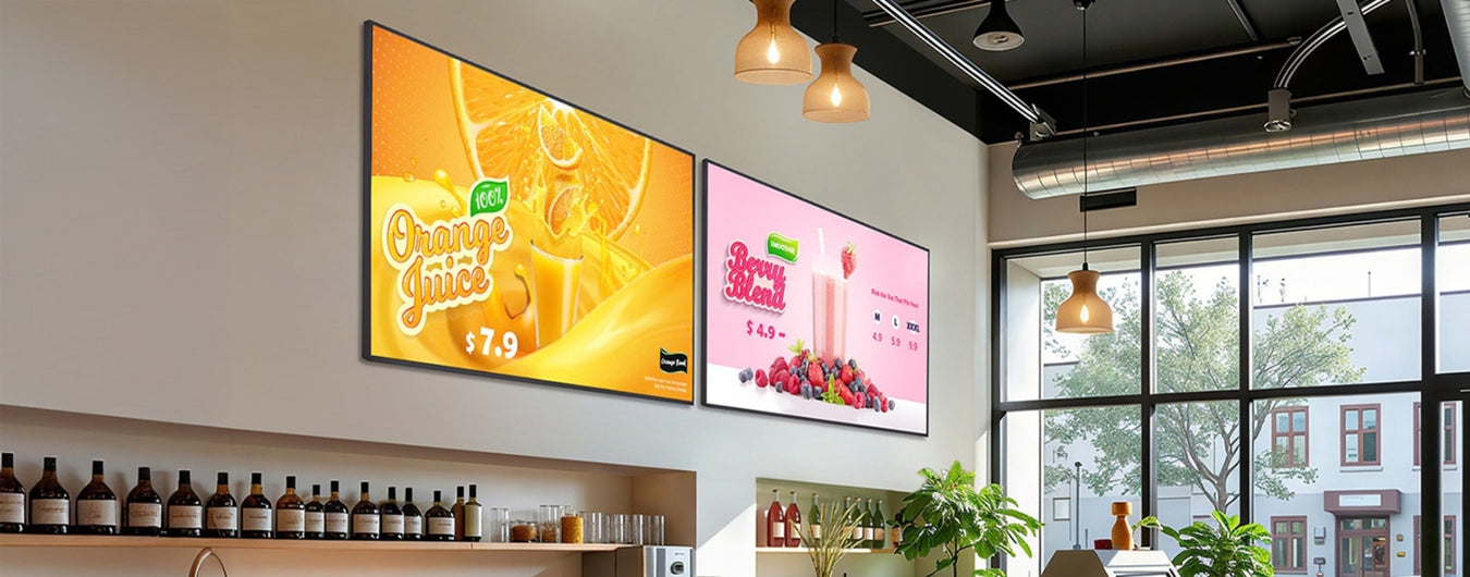 Écrans d’affichage commercial
