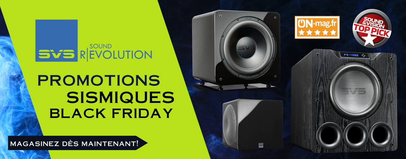 Promotions Sismiques Black Friday SVS Sound R|EVOLUTION! — Identifié ...