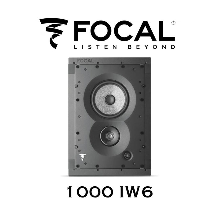 FOCAL 1000 IW6 | Enceinte encastrable murale 2 voies (Unité)