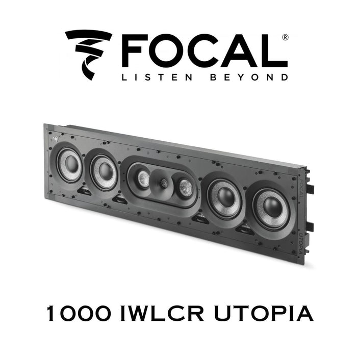 FOCAL 1000 IWLCR UTOPIA | Enceinte encastrable murale 3 voies d'excellence (Unité)