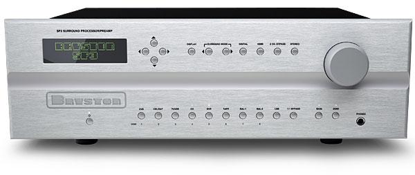 Bryston SP3 Gris | Préamplificateur cinéma maison avec HDMI 4K (Occasion)