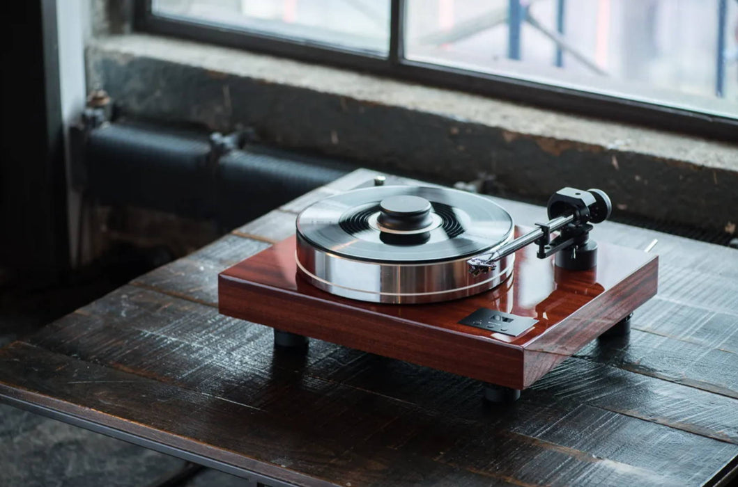 Table tournante vinyle haut de gamme avec bras de lecture 10" Piano