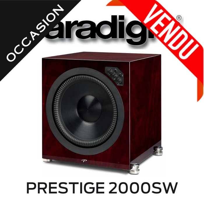 Paradigm Prestige 2000SW (Occasion) - Caisson de basses 15 "2000W RMS