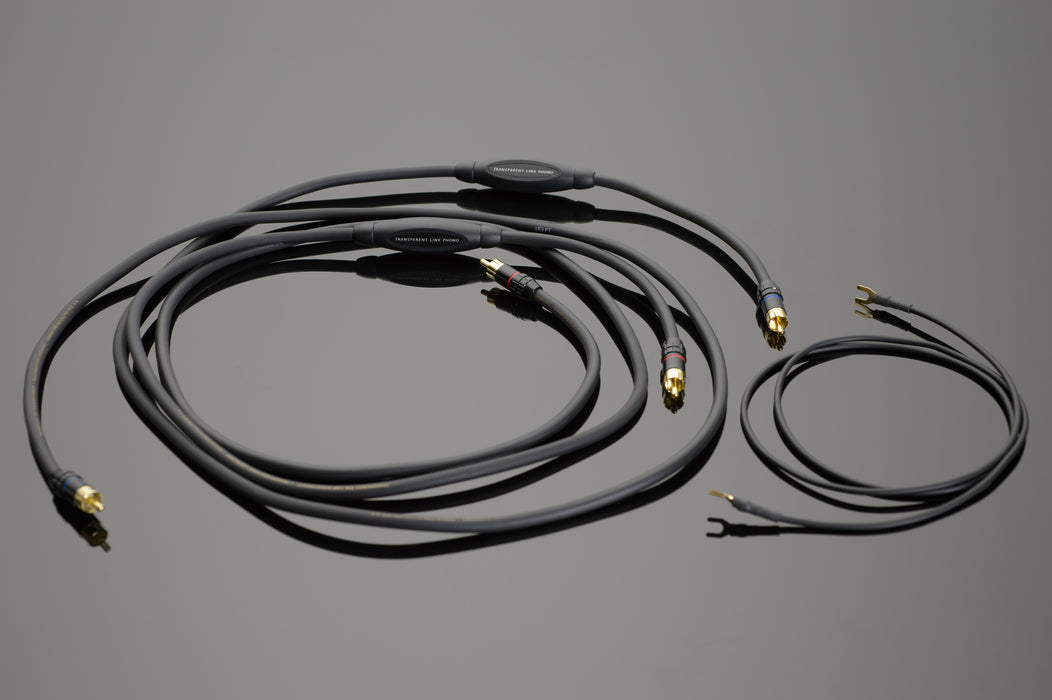 Transparent LINK RCA Phono | Câble d'interconnexion RCA pour table tournante