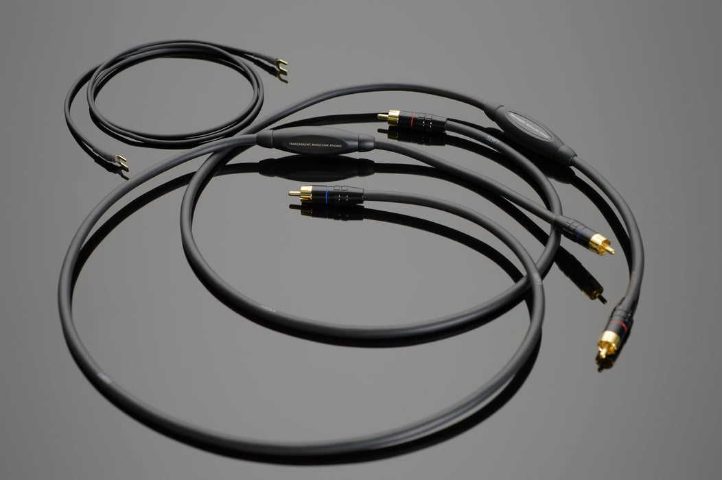 Transparent MUSICLINK RCA Phono | Câble d'interconnexion RCA pour table tournante