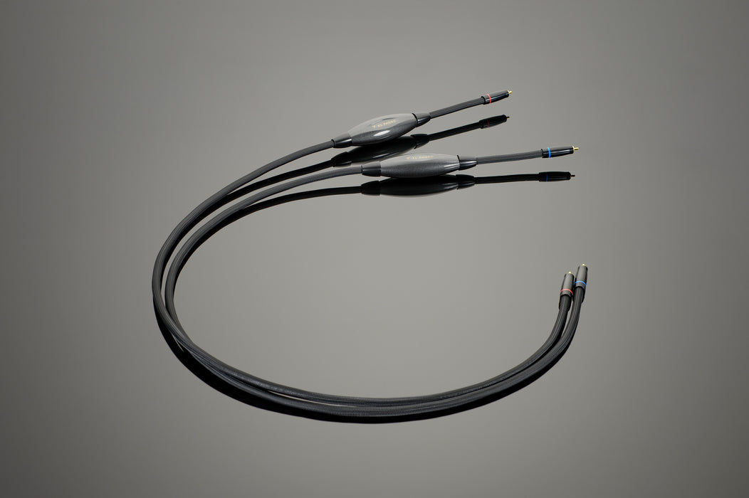 Transparent XL RCA Phono | Câble d'interconnexion RCA pour table tournante